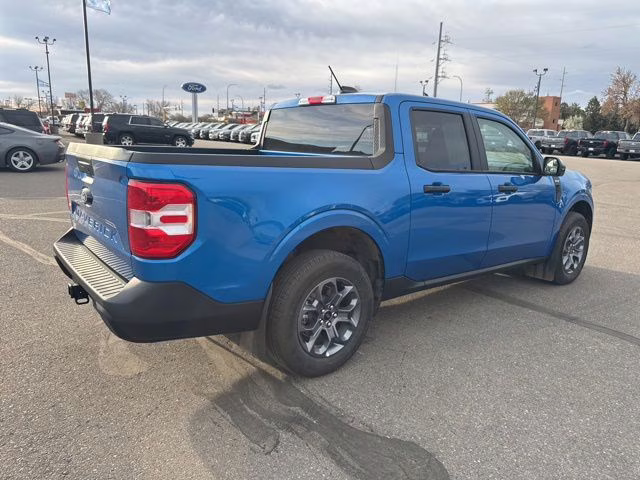 2025 Velocity Blue Ford Maverick XLT AWD Truck