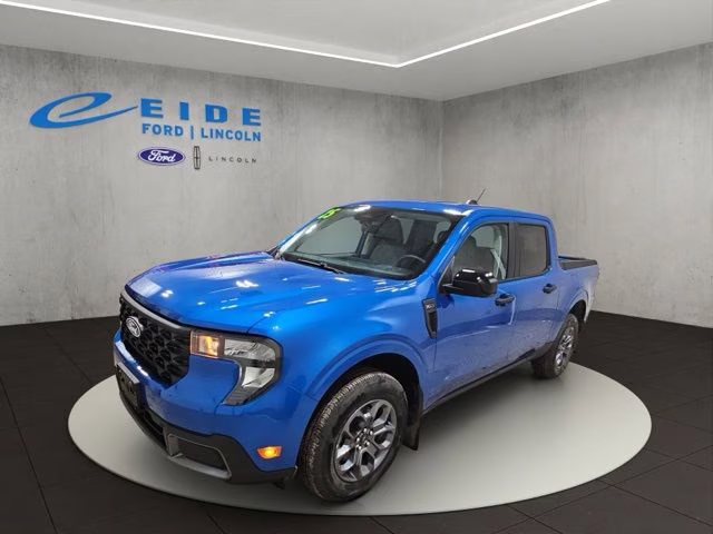 2025 Velocity Blue Ford Maverick XLT AWD Truck
