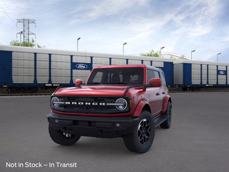 2026 Ruby Red Metallic Tinted Clearcoat Ford Bronco Outer Banks 4X4 SUV