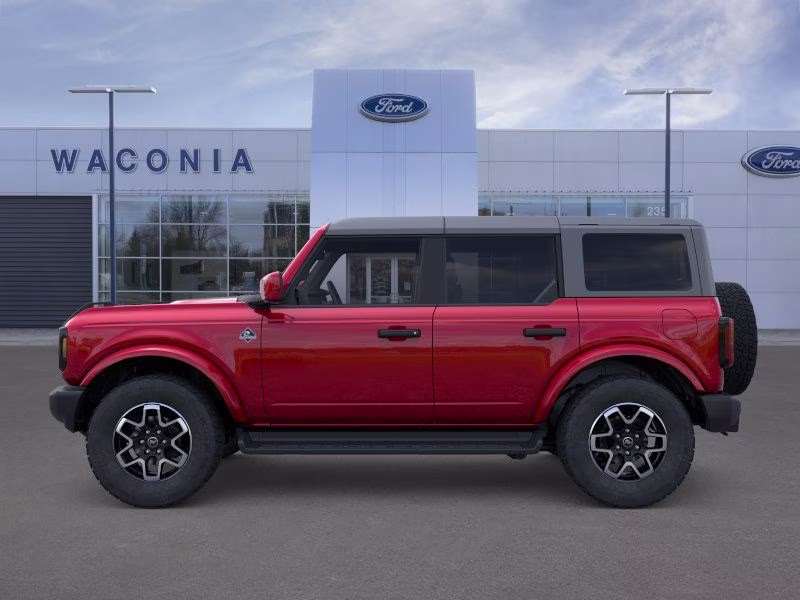 2026 Ruby Red Metallic Tinted Clearcoat Ford Bronco Outer Banks 4X4 SUV
