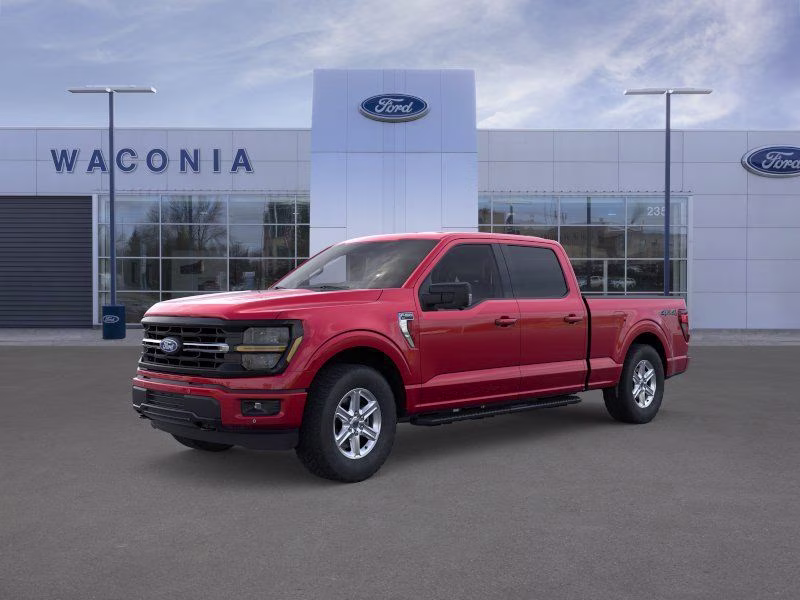 2026 Ruby Red Metallic Tinted Clearcoat Ford F-150 XLT 4X4 Truck
