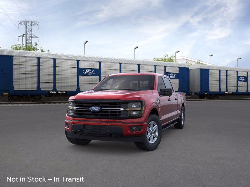 2026 Ruby Red Metallic Tinted Clearcoat Ford F-150 XLT 4X4 Truck