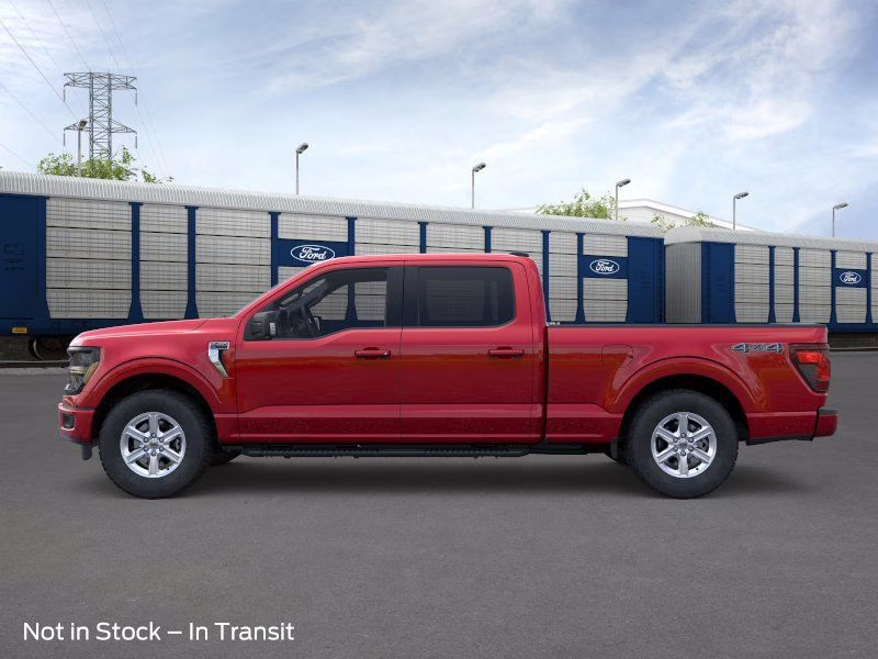 2026 Ruby Red Metallic Tinted Clearcoat Ford F-150 XLT 4X4 Truck