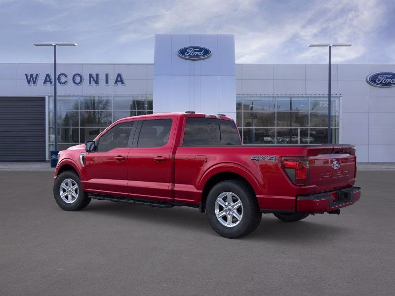 2026 Ruby Red Metallic Tinted Clearcoat Ford F-150 XLT 4X4 Truck