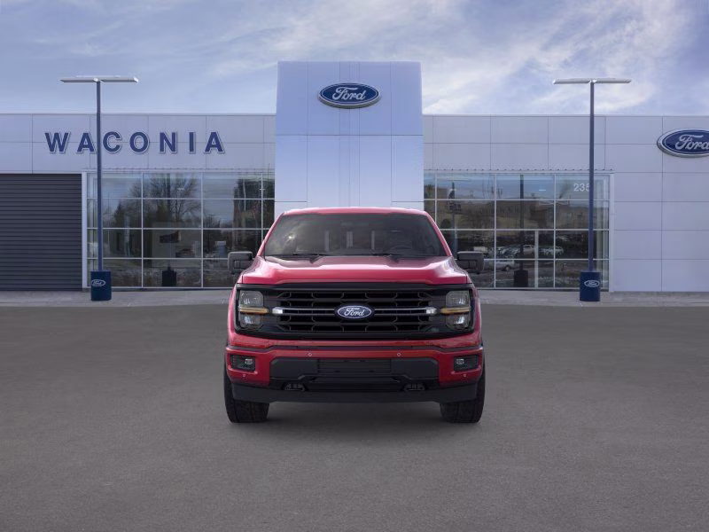 2026 Ruby Red Metallic Tinted Clearcoat Ford F-150 XLT 4X4 Truck