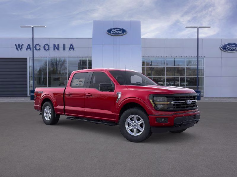 2026 Ruby Red Metallic Tinted Clearcoat Ford F-150 XLT 4X4 Truck