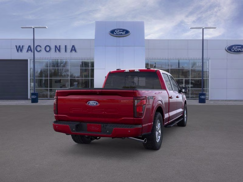 2026 Ruby Red Metallic Tinted Clearcoat Ford F-150 XLT 4X4 Truck