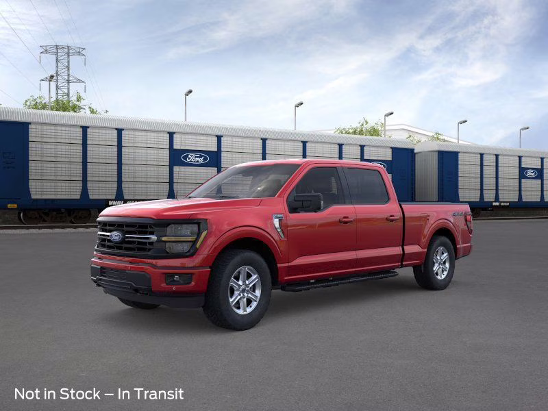 2026 Ruby Red Metallic Tinted Clearcoat Ford F-150 XLT 4X4 Truck