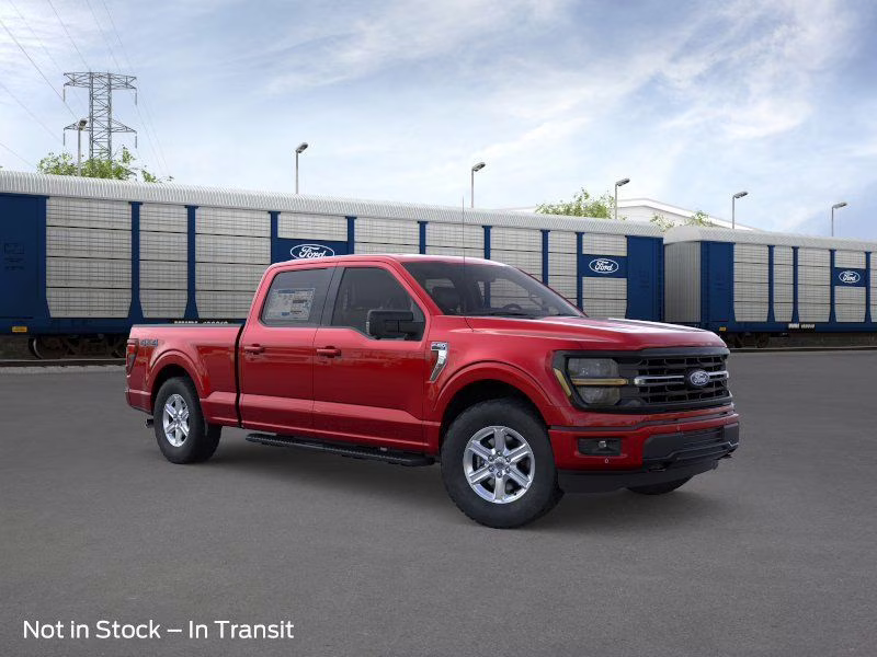 2026 Ruby Red Metallic Tinted Clearcoat Ford F-150 XLT 4X4 Truck
