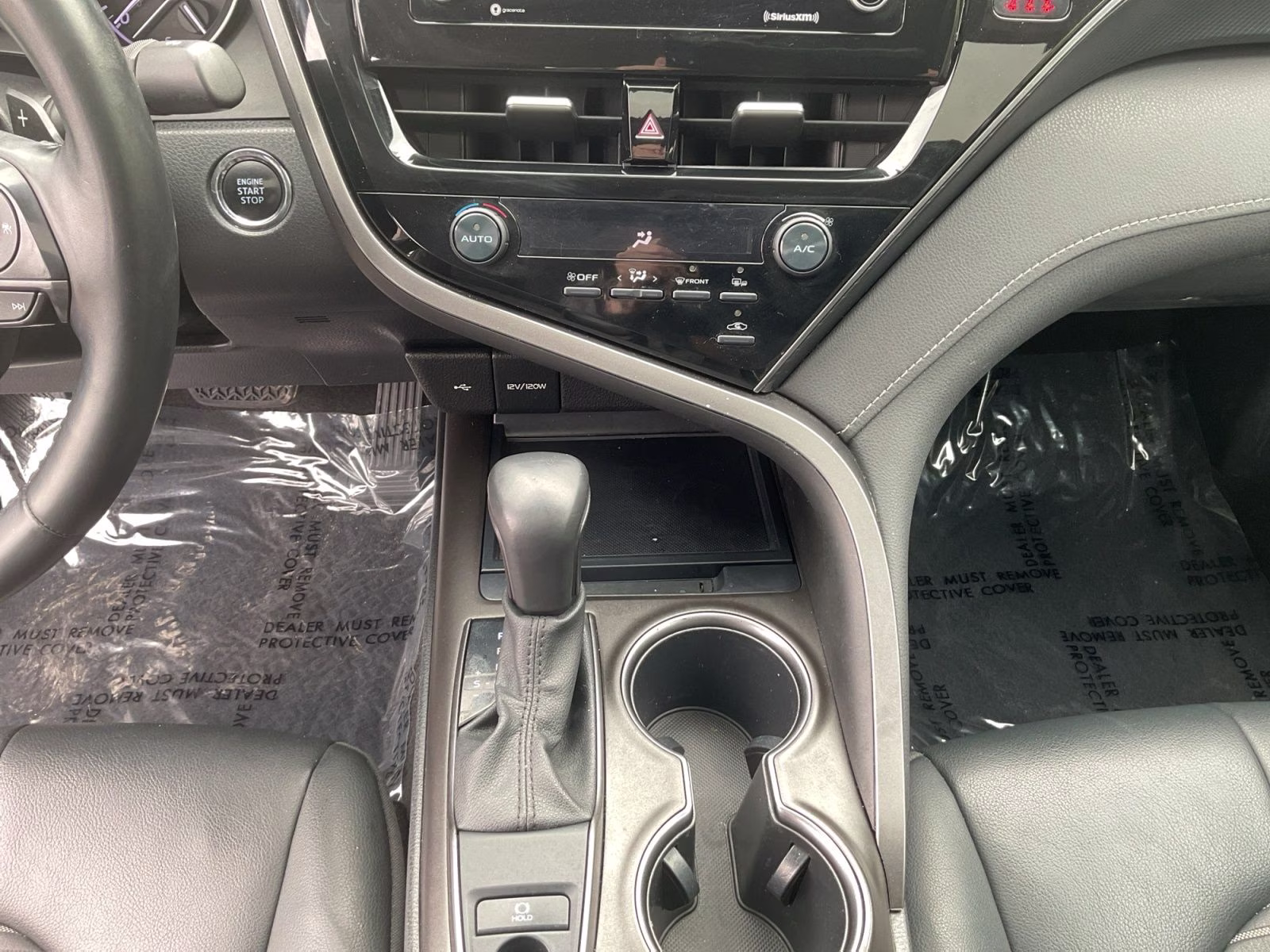 2021 Midnight Black Metallic Toyota Camry SE AWD Sedan