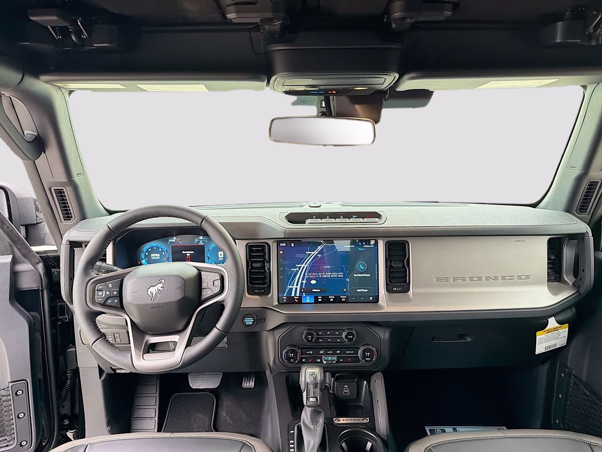 2026 Shadow Black Ford Bronco Outer Banks 4X4 SUV