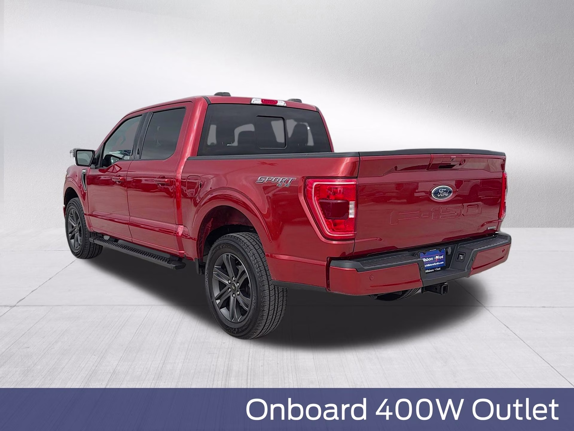 2023 Hot Pepper Red Metallic Tinted Clearcoat Ford F-150 XLT 4X4 Truck