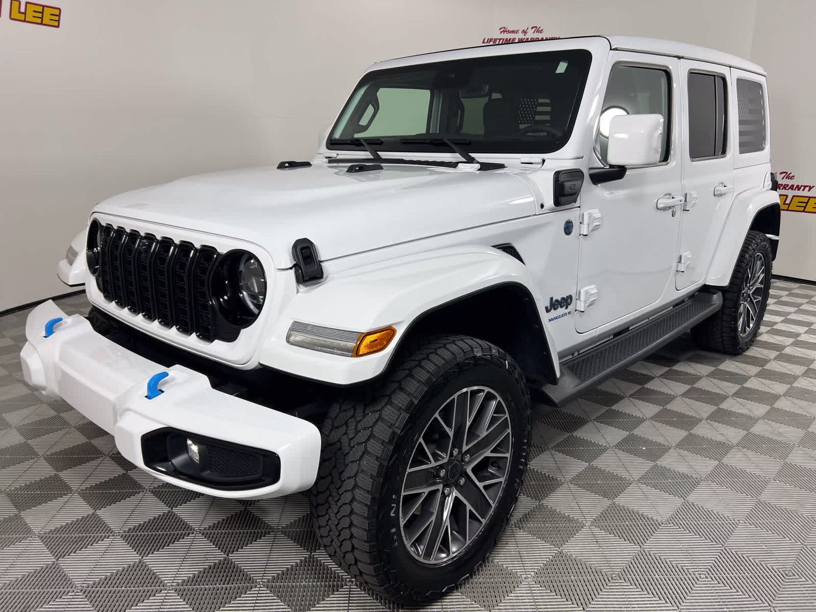 2024 Bright White Clearcoat Jeep Wrangler 4xe High Altitude 4X4 SUV
