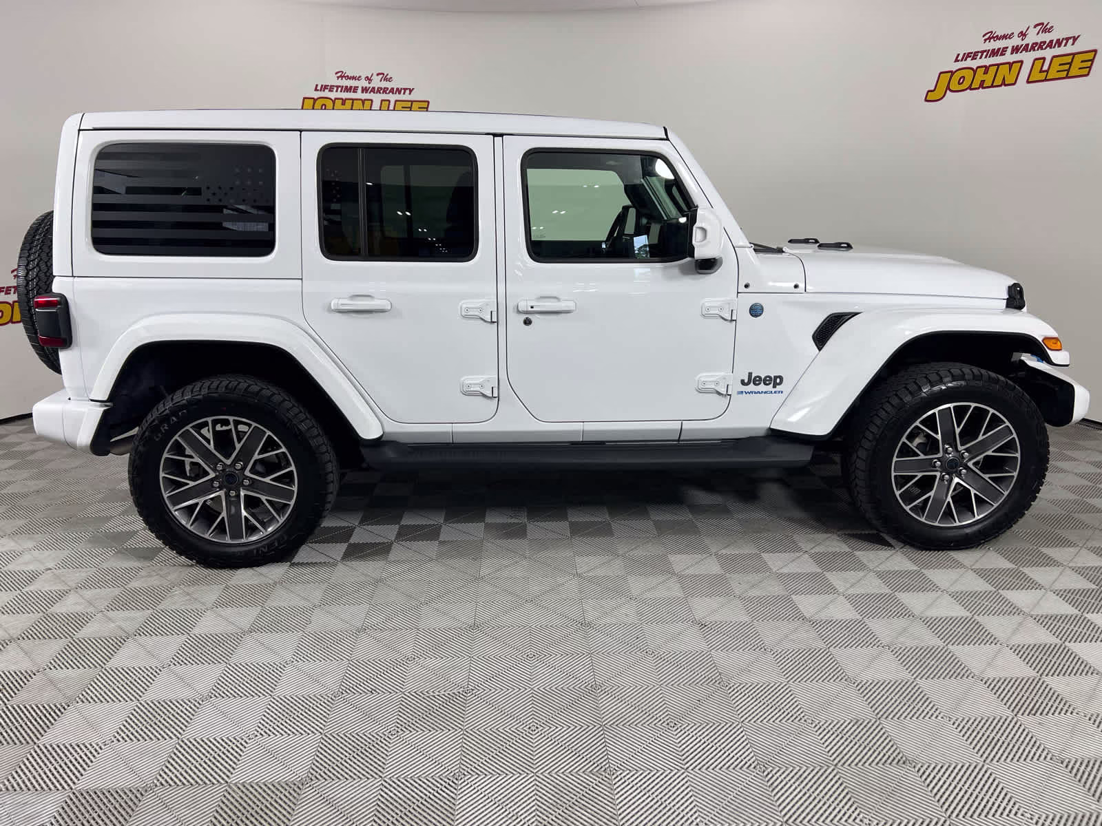 2024 Bright White Clearcoat Jeep Wrangler 4xe High Altitude 4X4 SUV