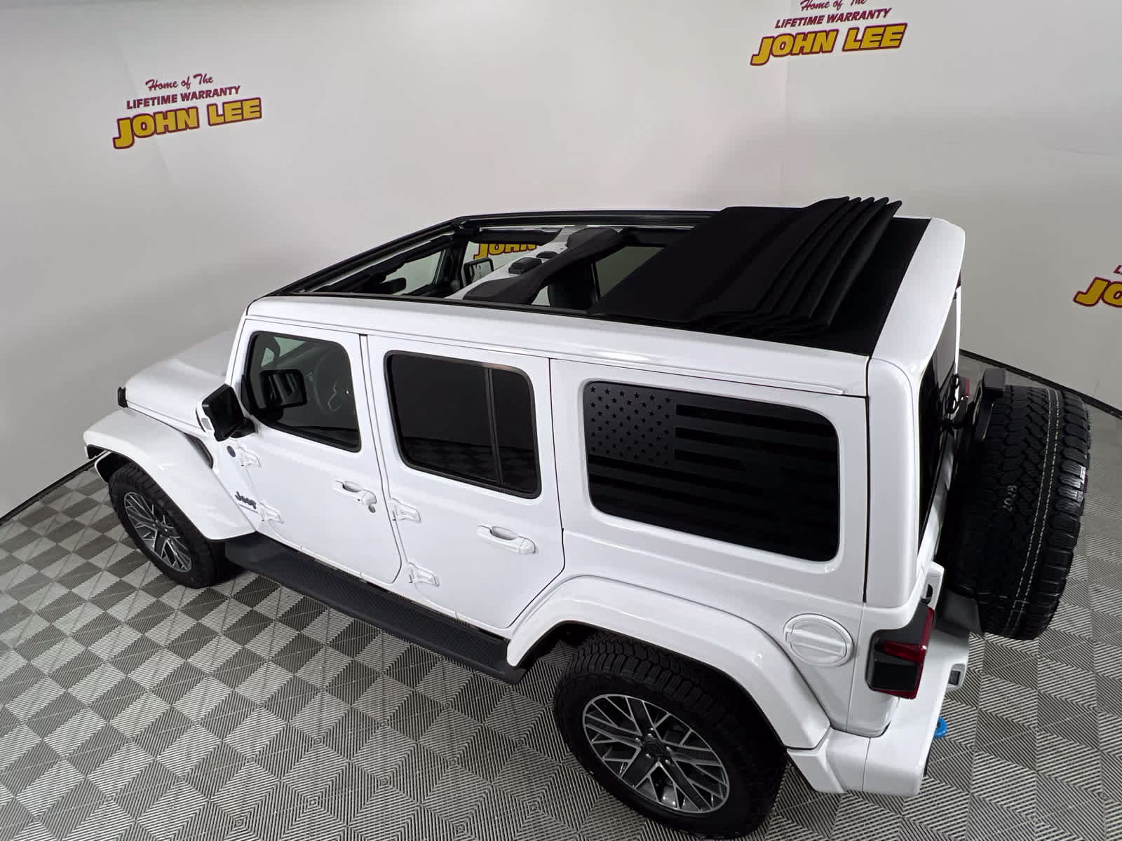 2024 Bright White Clearcoat Jeep Wrangler 4xe High Altitude 4X4 SUV