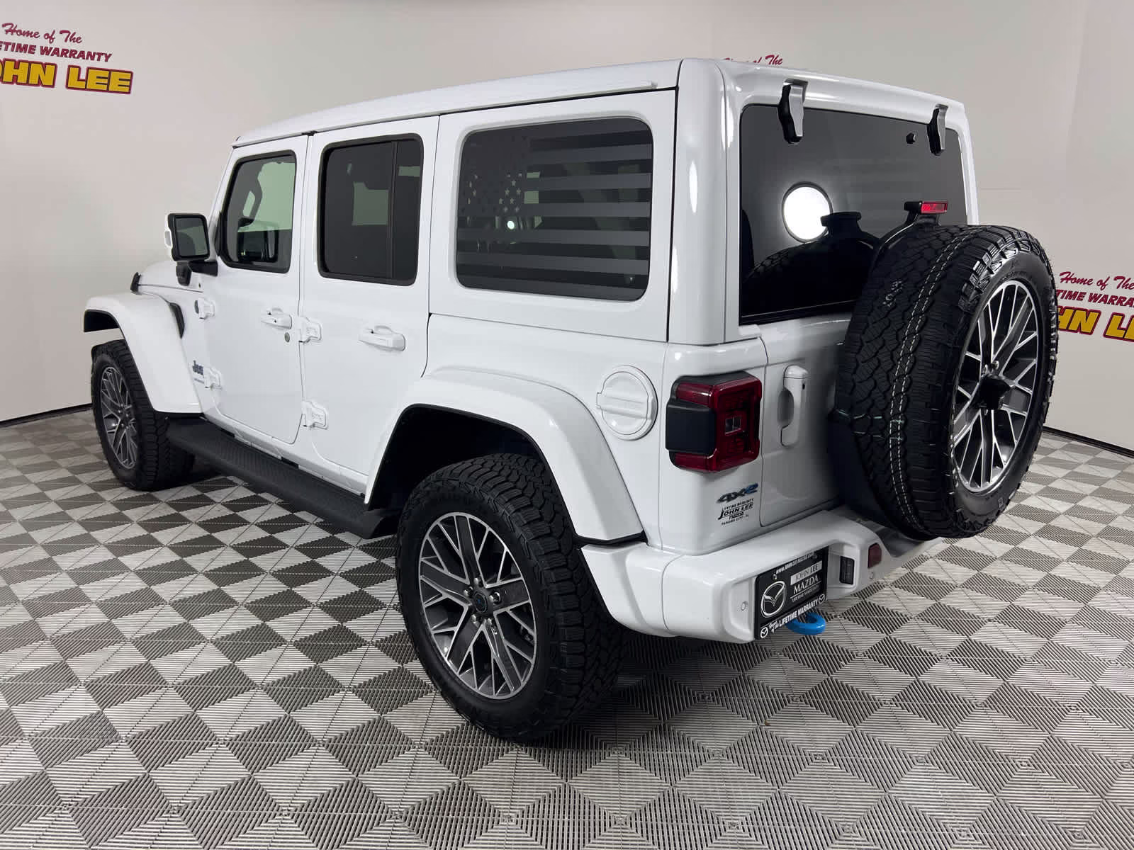 2024 Bright White Clearcoat Jeep Wrangler 4xe High Altitude 4X4 SUV