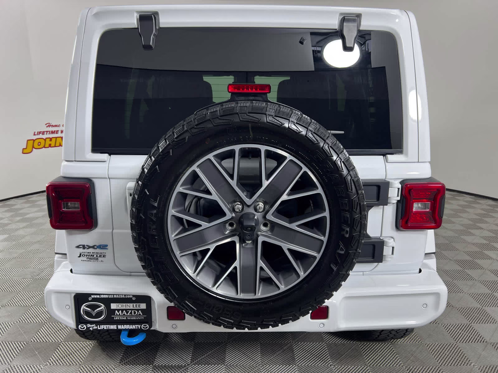 2024 Bright White Clearcoat Jeep Wrangler 4xe High Altitude 4X4 SUV