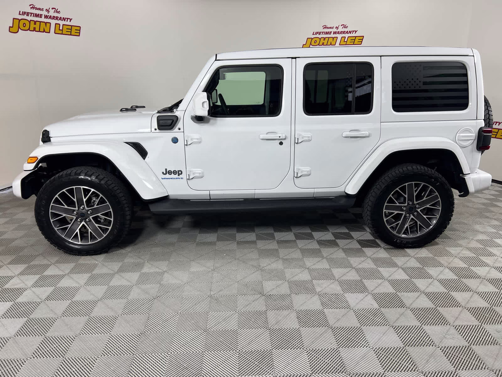 2024 Bright White Clearcoat Jeep Wrangler 4xe High Altitude 4X4 SUV