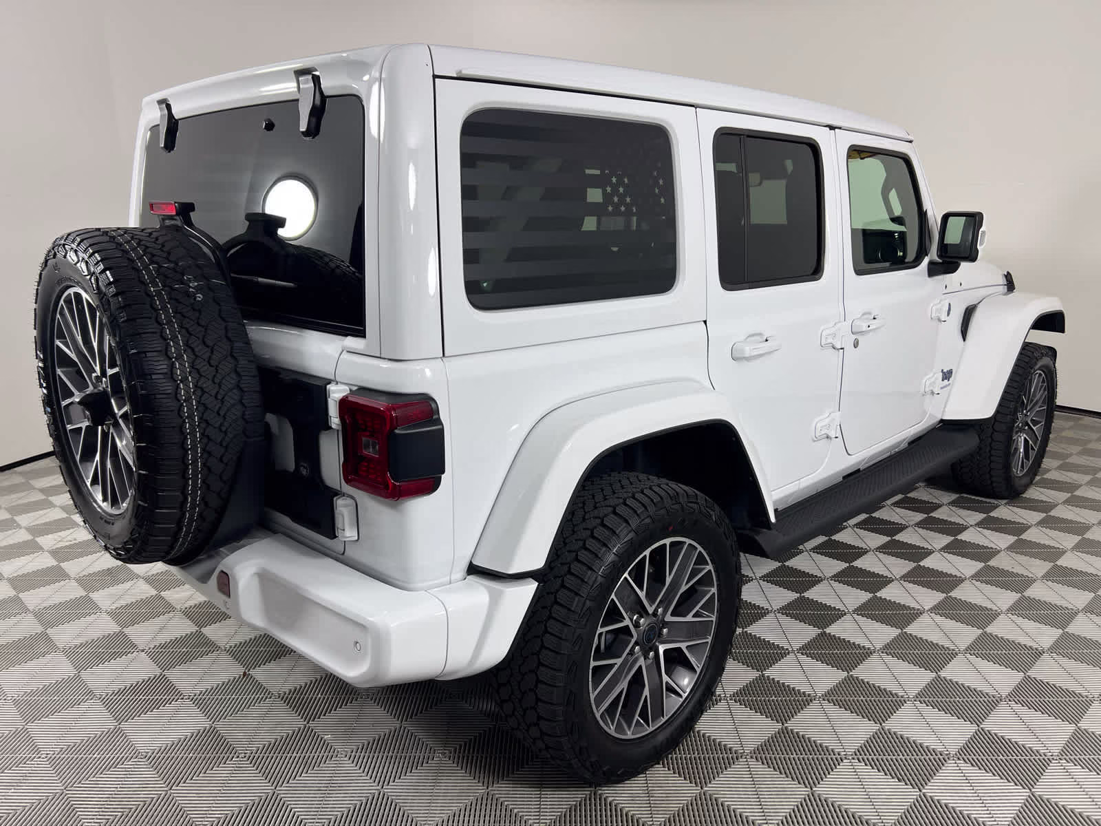 2024 Bright White Clearcoat Jeep Wrangler 4xe High Altitude 4X4 SUV