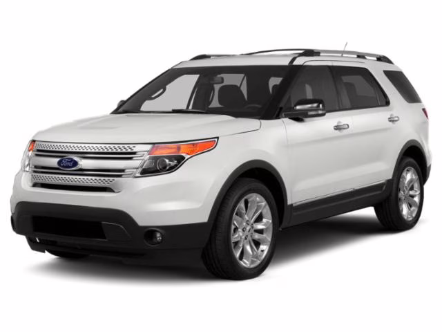 2015 White Platinum Metallic Tri-Coat Ford Explorer XLT 4X4