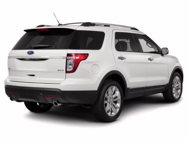 2015 White Platinum Metallic Tri-Coat Ford Explorer XLT 4X4