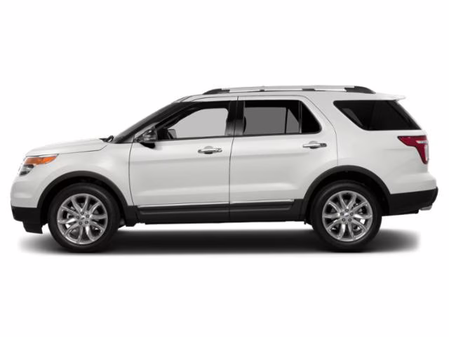 2015 White Platinum Metallic Tri-Coat Ford Explorer XLT 4X4