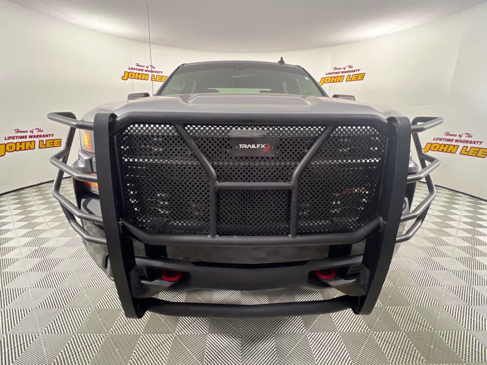 2021 Satin Steel Metallic Chevrolet Silverado 1500 Custom Trail Boss 4X4 Truck