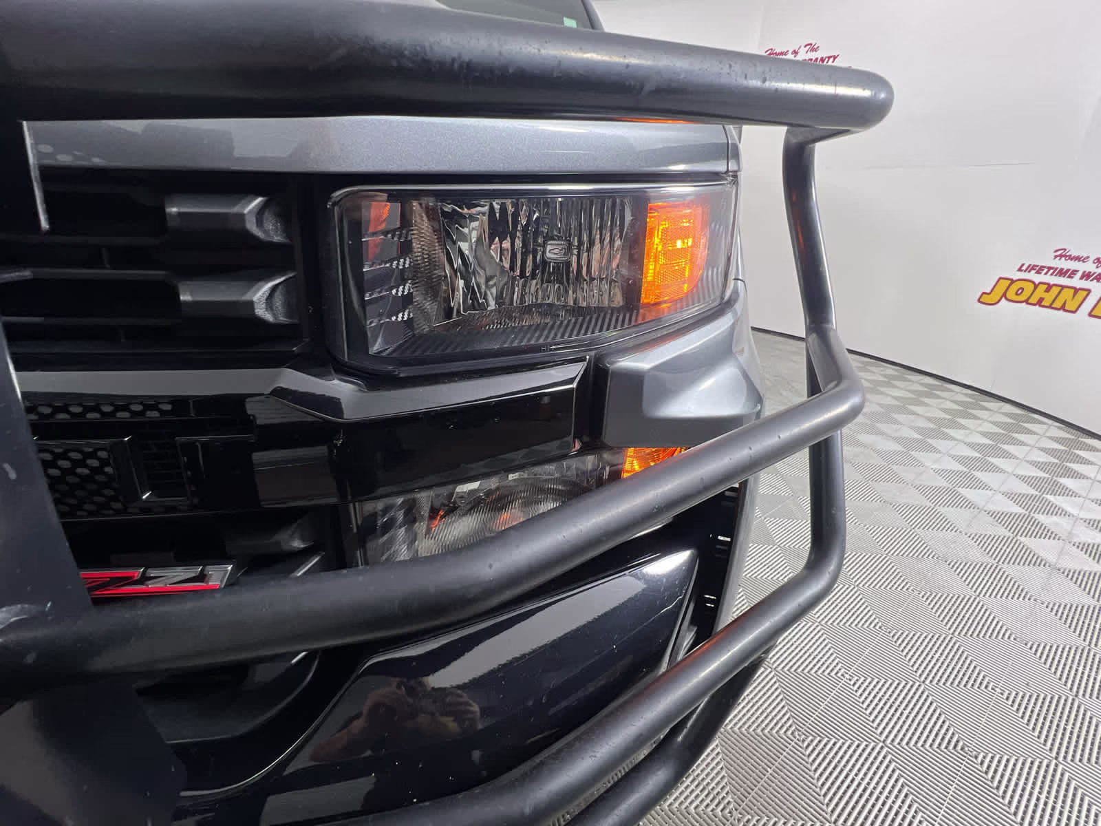 2021 Satin Steel Metallic Chevrolet Silverado 1500 Custom Trail Boss 4X4 Truck