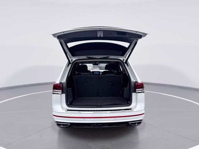 2025 Pure White Volkswagen Atlas 2.0T SEL Premium R-Line AWD SUV
