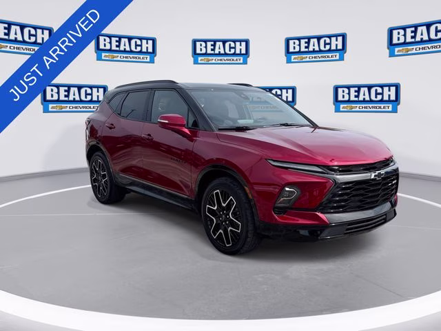 2023 Radiant Red Chevrolet Blazer RS AWD SUV