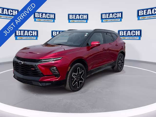 2023 Radiant Red Chevrolet Blazer RS AWD SUV