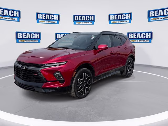 2023 Radiant Red Chevrolet Blazer RS AWD SUV