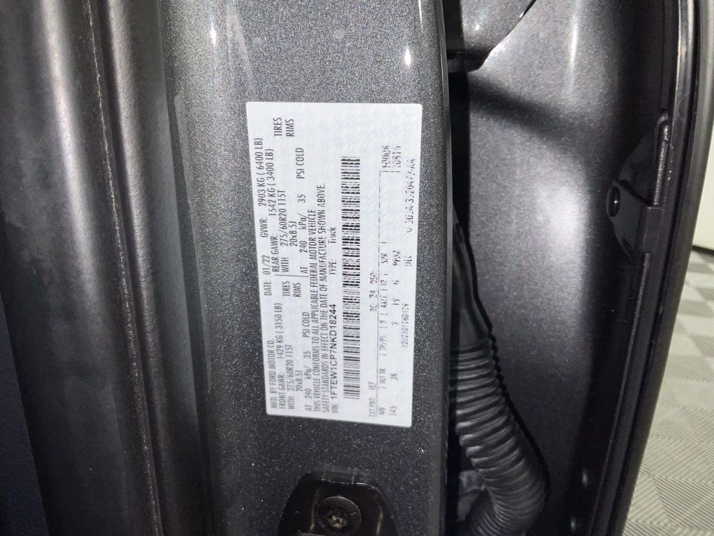 2022 Gray Metallic Ford F-150 XL RWD Truck