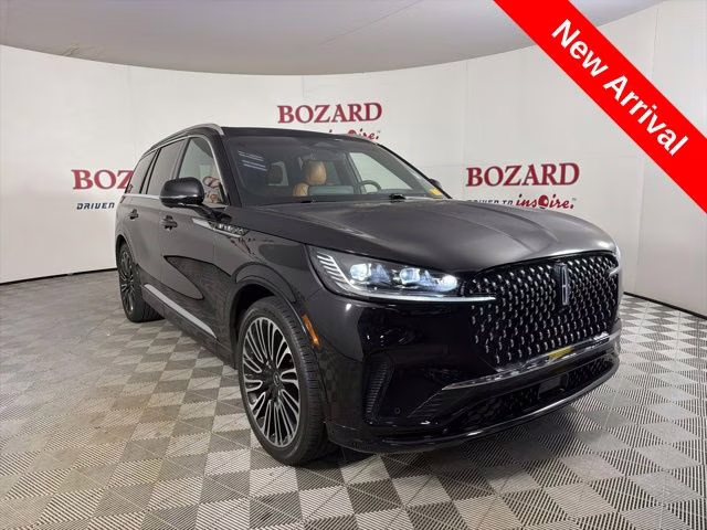 2025 Black Lincoln Aviator Black Label AWD SUV