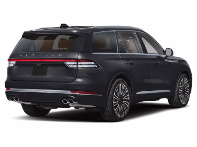 2025 Black Lincoln Aviator Black Label AWD SUV