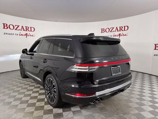 2025 Black Lincoln Aviator Black Label AWD SUV