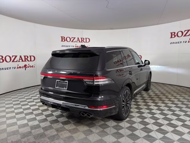 2025 Black Lincoln Aviator Black Label AWD SUV