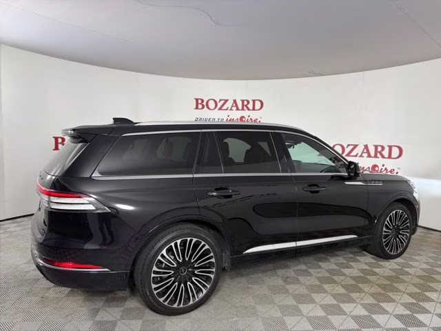 2025 Black Lincoln Aviator Black Label AWD SUV