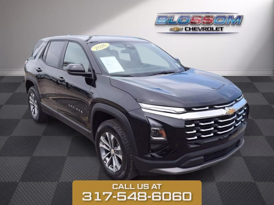 2026 Black Metallic Chevrolet Equinox LT AWD SUV