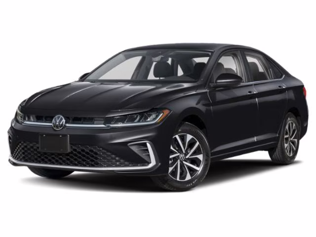 2025 Black Volkswagen Jetta 1.5T S FWD Sedan