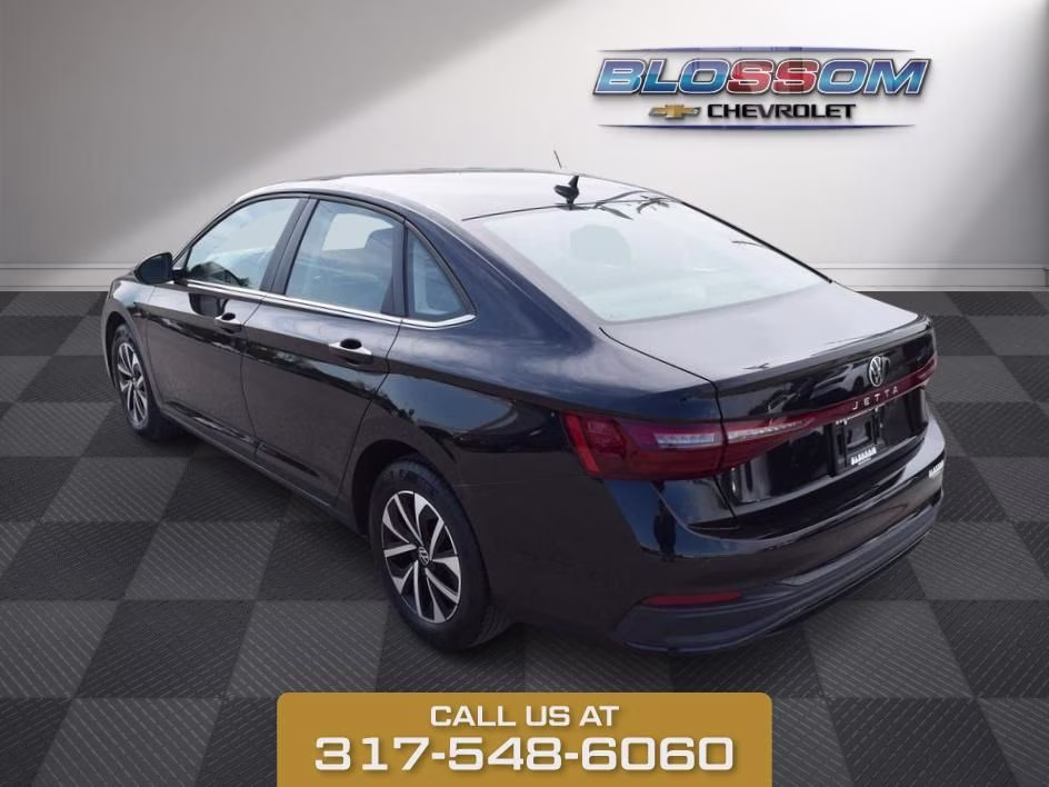2025 Black Volkswagen Jetta 1.5T S FWD Sedan