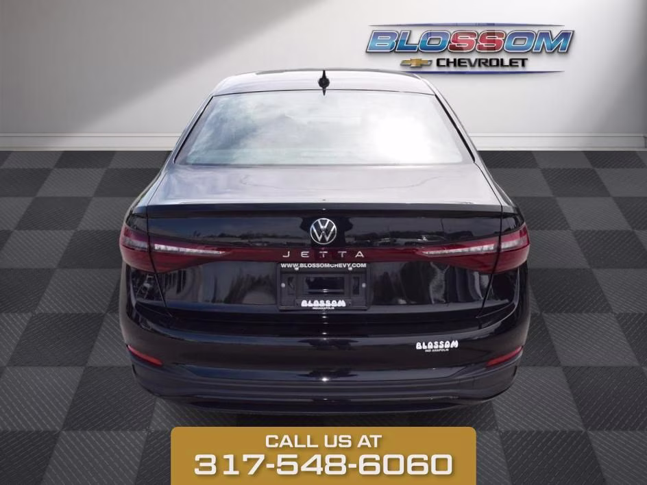 2025 Black Volkswagen Jetta 1.5T S FWD Sedan