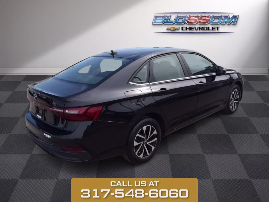 2025 Black Volkswagen Jetta 1.5T S FWD Sedan
