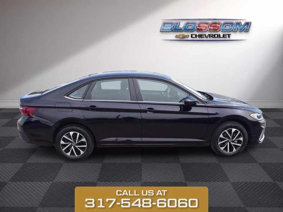 2025 Black Volkswagen Jetta 1.5T S FWD Sedan