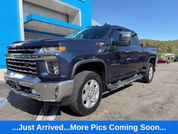2020 Blue Metallic Chevrolet Silverado 2500HD LTZ 4X4 Truck