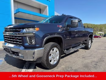 2020 Blue Metallic Chevrolet Silverado 2500HD LTZ 4X4 Truck