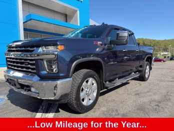 2020 Blue Metallic Chevrolet Silverado 2500HD LTZ 4X4 Truck
