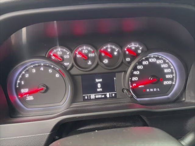 2022 Summit White Chevrolet Silverado 1500 Custom 4X4 Truck