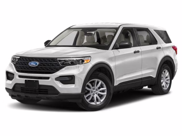 2021 Oxford White Ford Explorer RWD SUV