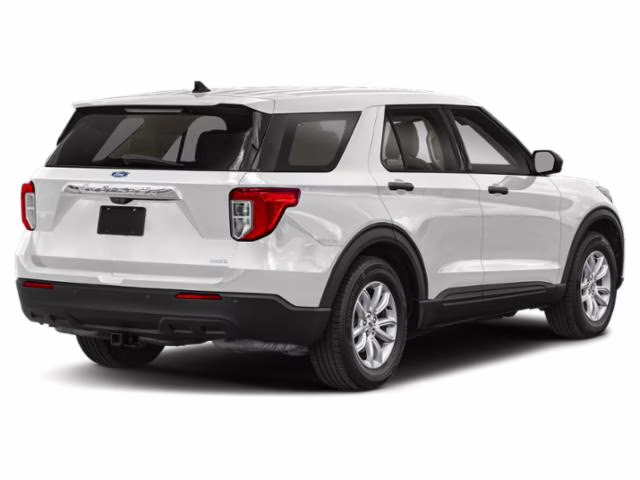 2021 Oxford White Ford Explorer RWD SUV